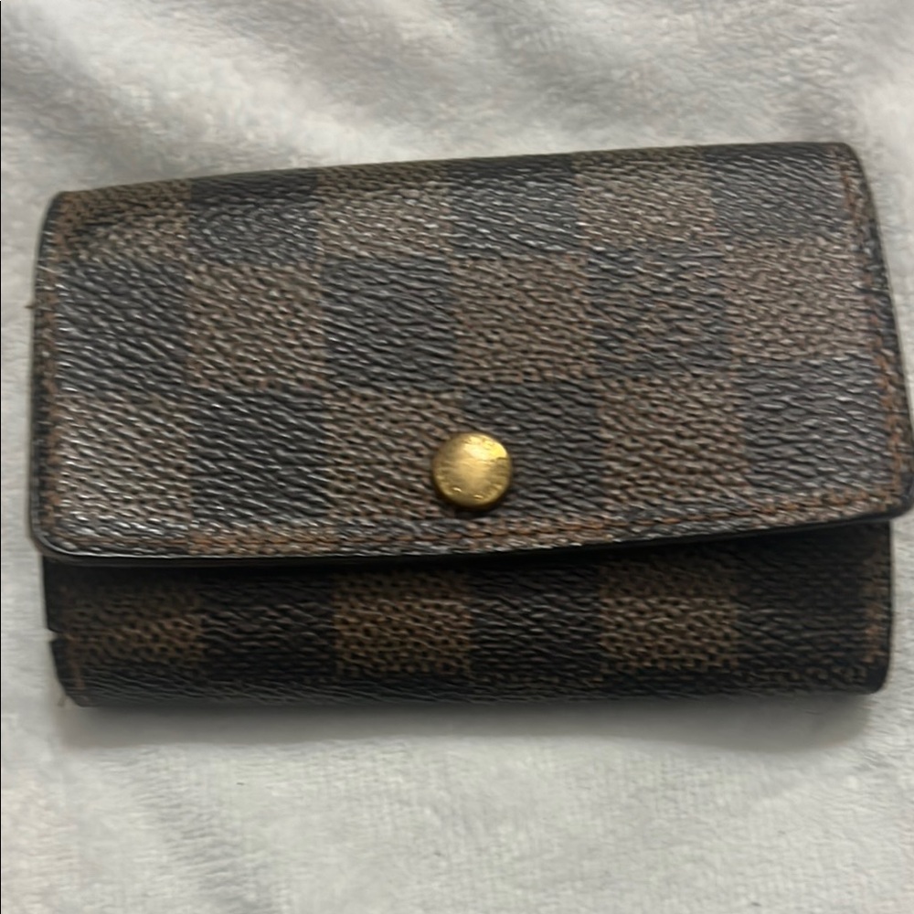 LV Brown Key Wallet